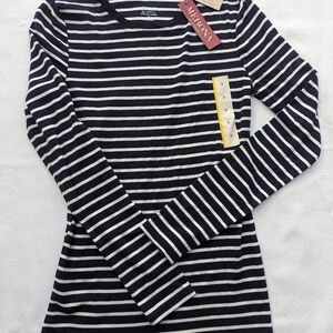 NWT Classic Women's Striped Shirt